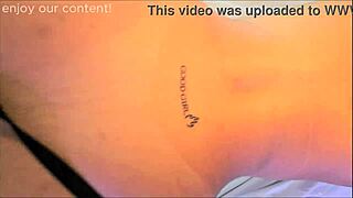 Big-Ass Tattooed Good Girl Fucks Another While Husband Works