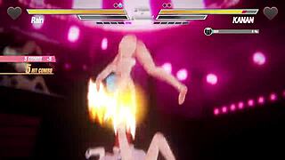 Lesbian Women Engage In Intense Masturbation And Anal Fingering Battle