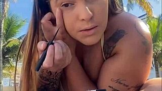 Estou Na Praia Com Tesao Vou Ficar Me Exibindo Aqui Pra Macho Exhibitionists Beach Pussy African Flashing Big Pussy