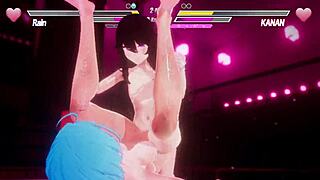 Lesbian Women Engage In Intense Masturbation And Anal Fingering Battle