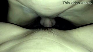 Geek girl in glasses says she's ready for fucking in doggy position with tight shaved pussy.