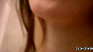 brunette teen hottie megan explores her desires by fucking a dildo in solo session