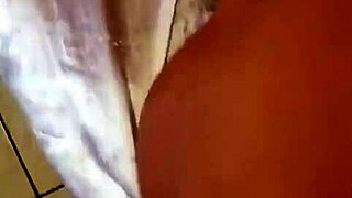 Amateur bends over sex doll for intense anal toy masturbation session