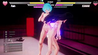 Lesbian Women Engage In Intense Masturbation And Anal Fingering Battle