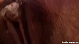 ¡Busty babe fingers her hairy bush solo in the bathroom with big tits masturbation and intense fingering!