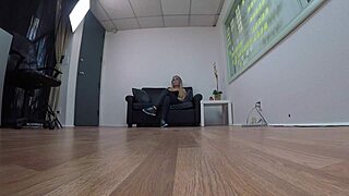 samantha milf went for pov casting with deepthroat blowjob on cock and gagging