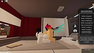 Hey, are you up for a fun duel in Roblox with some intense back-and-forth action?