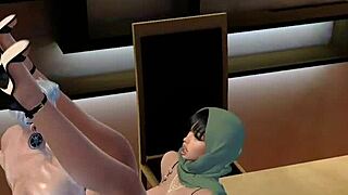 Intriguing IMVU Hijab Fuck Scene