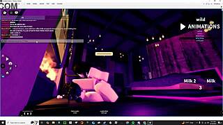 Demon slut craves rough monster fucking in wild sex session