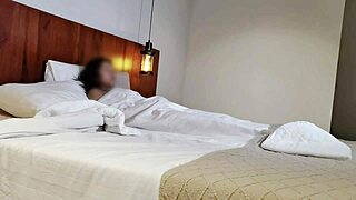 Long Hair Asian Girl Moans In Romantic Bedroom POV Sex