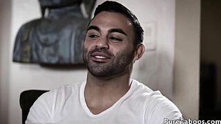 beautiful glam teen 18+ drilled in taboo threeway with small 18+ tits riding cowgirl