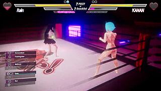 Lesbian Women Engage In Intense Masturbation And Anal Fingering Battle