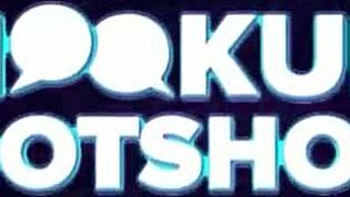 hey this horny teen 18+ slut aria valencia loves rough deepthroat and rimjob in threesome.