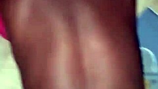 Hard doggy fuck with olamay bent over in tattoo underwear