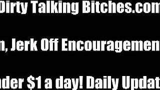 i'm stroking your big cock with my oiled hands while giving pov jerk off instructions as mistress