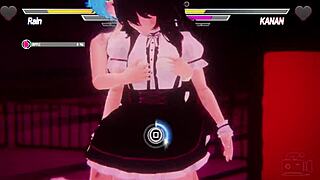 Lesbian Women Engage In Intense Masturbation And Anal Fingering Battle