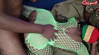 Hot Black Girl With Great Ass Gets Fucked Hard!