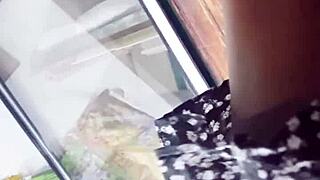 Feeling Thrilled With Upskirt Spying In The Store And Secret Heart-Racing Excitement