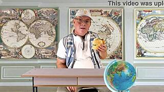 Hey you know in torcelini school geography lesson 1 we cover seas and oceans with some teasing striptease.