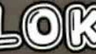 Cousin shows off net stockings and petite figure