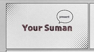 Chubby Indian stepmom bent over doggystyle for big cock riding and creampie in homemade missionary action.