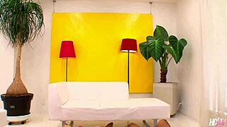 Japanese milf Kaede Kuroki takes a cock through her ripped jeans for hairy pussy creampie action.