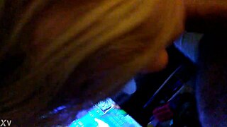 Amateur Blowjob from Blonde with Tits in Homemade Scene - Is This What You Crave?