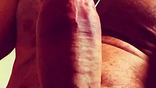 Hey, just warming up my big cock solo with huge cum masturbation handjob before the girl gets home from work