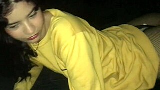 i feel so horny fucking my skinny big tits hermanastro in the madrugada with homemade creampie and blowjob