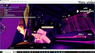 Demon slut craves rough monster fucking in wild sex session