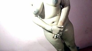 so my village girlfriend is getting her natural tits and curvy body licked in this homemade chat.