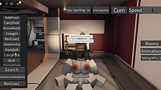 Guy Fucks Bitch On Beach In Roblox Game