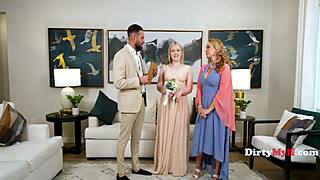 Why not invite stepdaughter for old and young 18+ threesome with blowjob action?