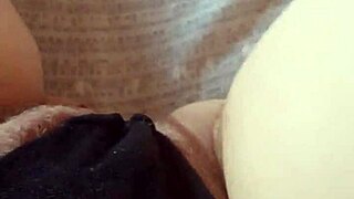 gretala shows off incinta body with trasparente perizoma in sensual flashing