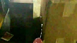 I feel so aroused jacking off my cock at work.