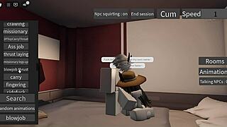 Guy Fucks Bitch On Beach In Roblox Game