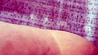 gretala shows off incinta body with trasparente perizoma in sensual flashing