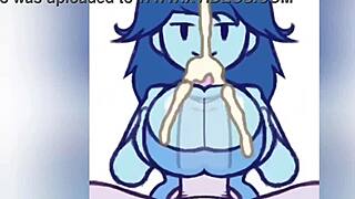 Big Ass Babe Gives Blowjob and Handjob to Monster Cock in Cumshot Compilation