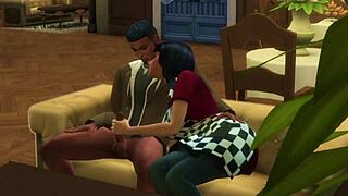 Black guy shows his skills in a casual way