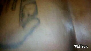 amateur bbw wife takes big black cock in homemade pov creampie