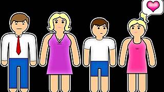 blonde slut katie morgan catches innocent stepson and turns him into freak with jimmy michaels