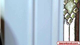 teen casey calvert hints at getting her ass fucked by fiance's stepbrother in lingerie