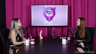 compilados da malu paz no bora cast com bruna carlos watch on sheer red