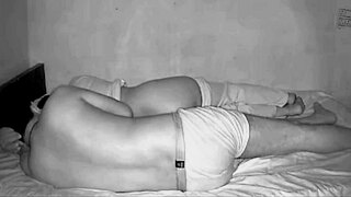 Stepsis Shares Bed with Stepbrother in Bedroom