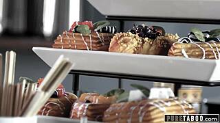 Pure taboo sex depraved milf Lila Lovely has no choice but to fuck the janitor with spanking.