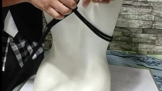 i'm sharing a peruvian tutorial on safely tying breasts in bdsm style