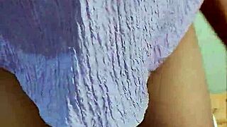 Oh my god, what a wild milk squirting session with petite asian milf getting cum covered in ass and mouth!