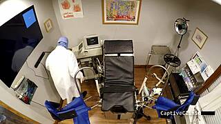 fema camps feature michelle anderson spreading in nurse latex with big tits blowjob and dildo gaping