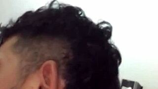 Hey, watch this romantic passionate sex with my new wife slut in long stockings as amateur Nora MILF