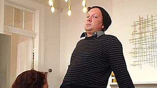 Sneaky Perv Films Beautiful Woman Sucking His Cock